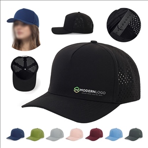 Breathable Perforated Polyeste Adjustable Unisexr Baseball Cap